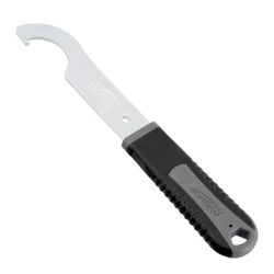Flat hook wrench assembly disassembly old bottom bracket