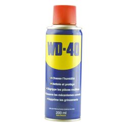 bombe WD-40 nettoyer chrome vélo vintage jante guidon  garde-boue