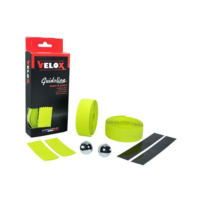 changer guidoline vert acide Maxi Cork grip Velox pour vélo ruban de cintre vintage