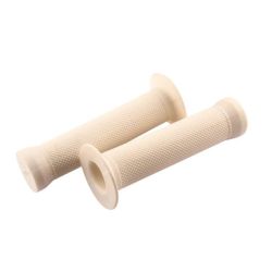 changer poignées bmx grip clarks blanc 130mm vintage