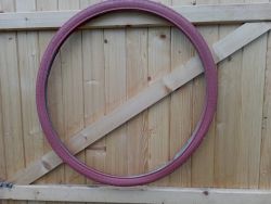 pneu rouge casumina 700-brique 28X1 5/8X1-1/2-velo vintage