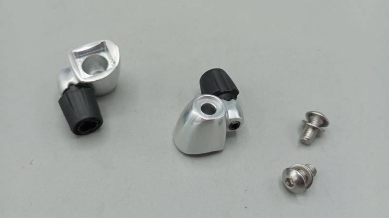 butée de gaine sur plot arrêt sur cadre aluminium acier