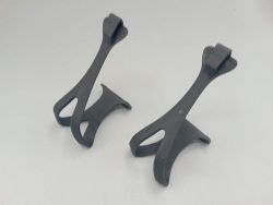 plastic foot pegs vintage french racing bike toe clips