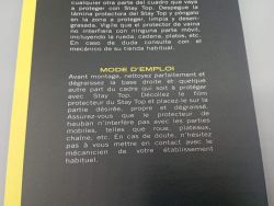 autocollant protection cadre vélo patchs pas cher éco