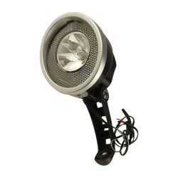halogen dynamo front light for bicycles vintage city bicycle