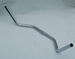 Cintre pour vélo porteur vintage acier chromé 700mm