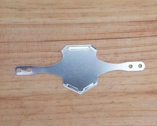 Identity disc for vintage bike