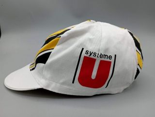 Systeme U Laurent Fignon Marc Madiot - Casquette vintage originale d'époque
