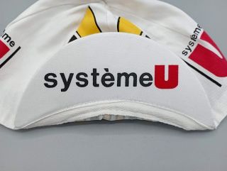 Systeme U Laurent Fignon Marc Madiot - Casquette vintage originale d'époque