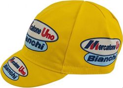 Casquette équipe Mercatone Bianchi pantani vélo vintage rétro tour de france