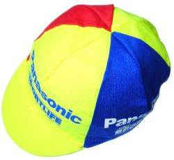 Casquette de équipe Panasonic vintagetour de france cyclisme vintage