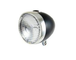 Black front light led for vintage bike