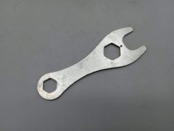 Old stock - Steel flat spanner 10 -12 -15 mm vintage french bike