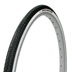 changer pneu michelin 650 x 35b blanc noir vélo ville vintage
