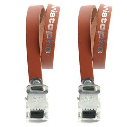Christophe leather toe straps  brown