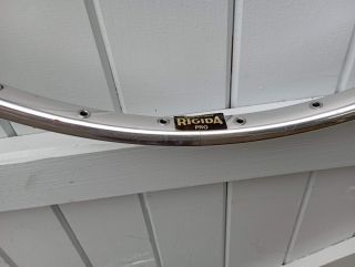 Jante a boyau aluminium vélo ertro 520 rigida pro 1980