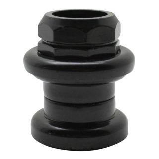 jeu direction acier noir 25,4 mm 22,2 mm BSC 1" filetage anglais vélo vintage rétro