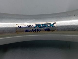 Shimano RSX HB-A410 moyeu avant 36 trous ancien stock pour vélo vintage rétro