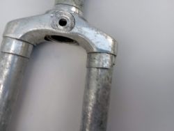 CMP aluminum fork for 700C vintage bike wheel