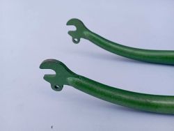 Fourche verte 500a vélo demi course enfant filetage français 25x1 mm