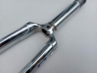 700c racing fork, cromo steel, Ø22 - 1980s
