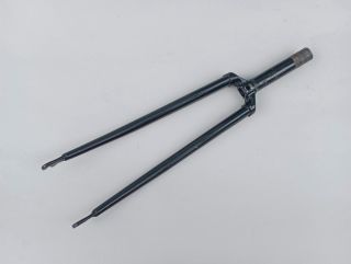 Fourche noire 700c course acier cro mo Ø22 vélo vintage rétro