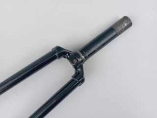 Fourche noire 700c course acier cro mo Ø22