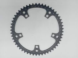 Sugino - Black perforated chainring - 53 teeth - BCD 144 vintage retro bike