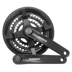 Shimano TY301 28/28/48 170 mm crankset - Triple chainring crankset