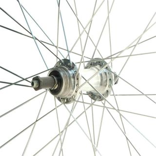Velox roue arrière vtc 700c 28  jante pneu 36 trous roue libre blocage rapide