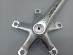 Stronglight right crank BSC 122 mm 167.5 mm French vintage racing bike 1980s 1990s