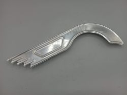 vintage aluminium city bicycle chain guard  1970s 1980s