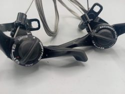 Suntour Indexed gear shifters for vintage race bike and hybrid bikes. Suntour accushift 7 speed