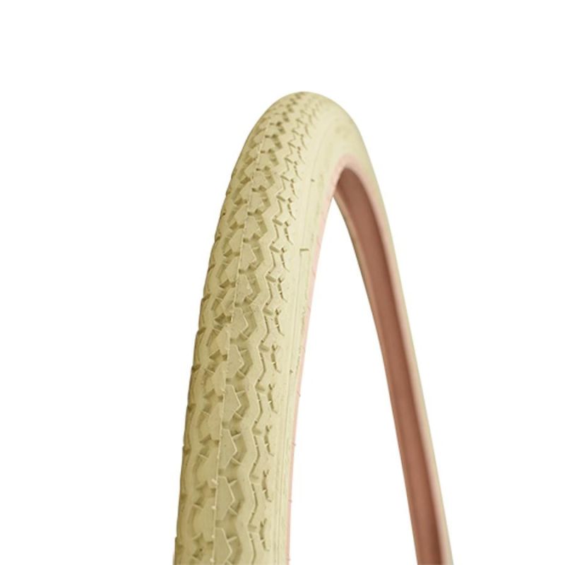 pneu vélo ville vintage deli 650x35b blanc ivoire roue jante 650b pas cher éco
