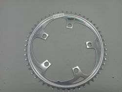 plateau Sakae Roundtech Powering 52 dents BCD 130  années 80 90 vélo course vintage