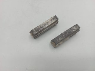 paire de patin de freins à tringle type Raleigh vélo ancien jante chapeau de gendarme