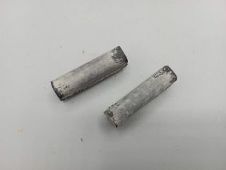 paire de patin de freins à tringle type Raleigh vélo ancien jante chapeau de gendarme