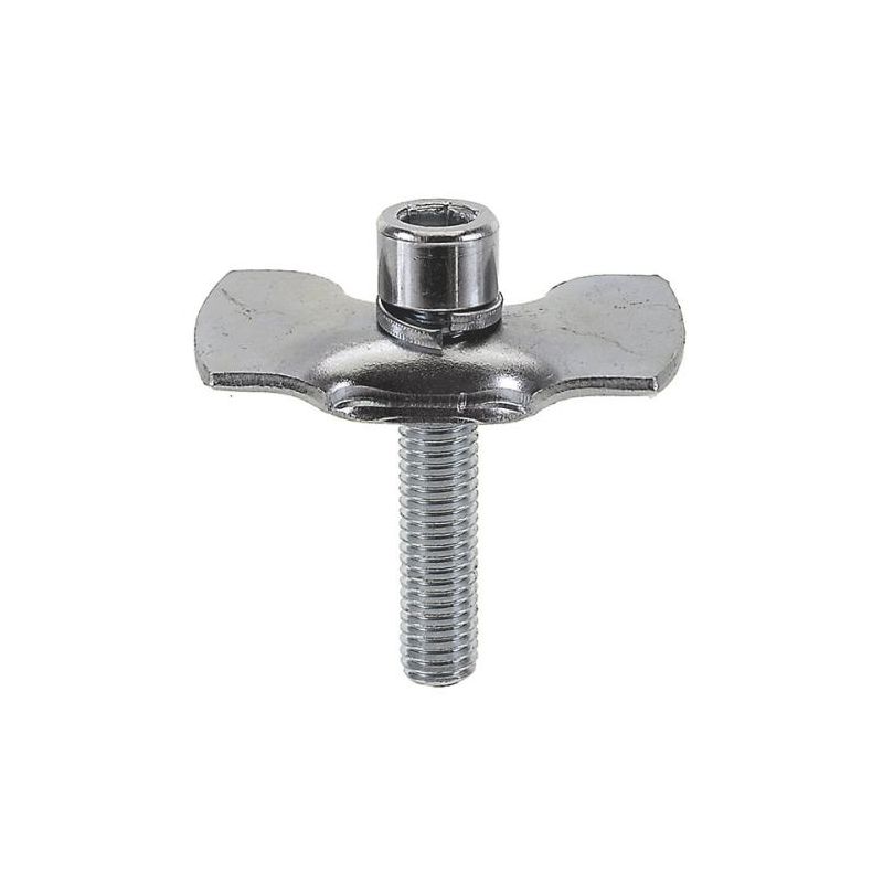 Vis et plaquette de bequille en acier 10 X 50 mm produit neuf