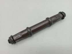 axe pédalier 116,5 mm cr mo boitier pédalier bsc français iso vélo vintage