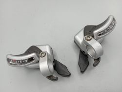 manettes tournantes miche gripshift grip shift VTT VTC vintage old school années 90 2000
