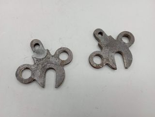 Rear dropouts to be brazed onto frame bases for vintage 1960s bicycles