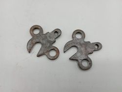 Rear dropouts to be brazed onto frame bases for vintage 1960s bicycles