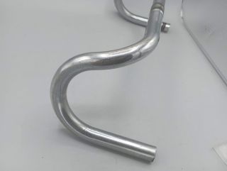 Vintage touring bike handlebars from the 1950s and 1960s for cycle touring