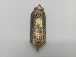 plaque vélo v simonot jussey émaillée cadre marque constructeur vintage rétro ancien