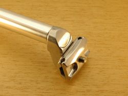 Tige de selle Atoo 25,4 mm  L350 mm en aluminium