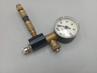 Manométre Obsys pour pression de fourche de vélo vintage oldschool