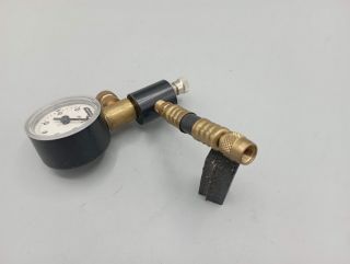 Manométre Obsys pour pression de fourche de vélo vintage oldschool