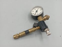 Manométre Obsys pour pression de fourche de vélo vintage oldschool