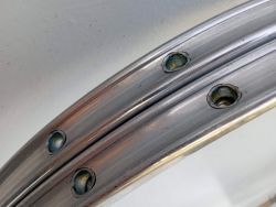 Jante a boyau aluminium vélo ertro 520 rigida pro 1980