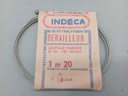 Simplex Huret derailleur cable, made in France in the 1950s and 1960s